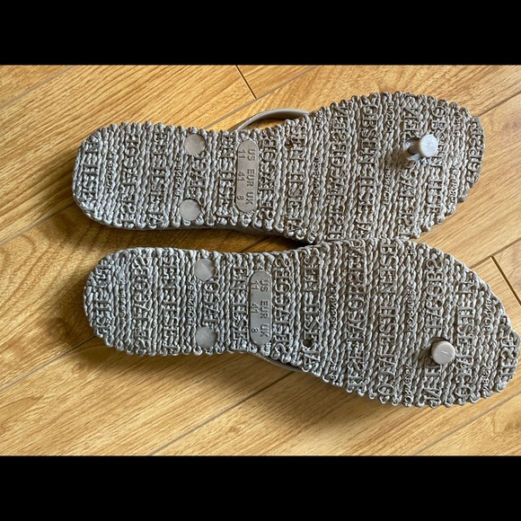 Ilse Jacobsen Sparkle Flip Flops Size 11 - Picture 6 of 7
